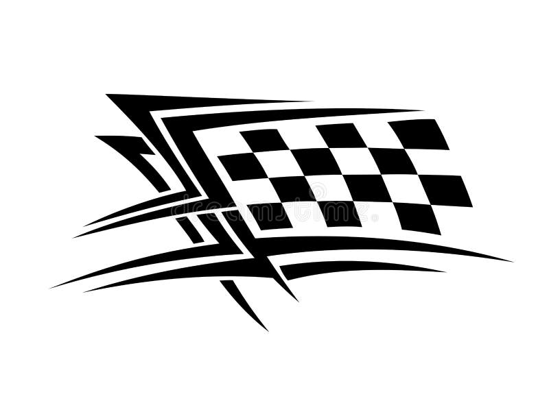 Tatuagem desportiva ilustração royalty free