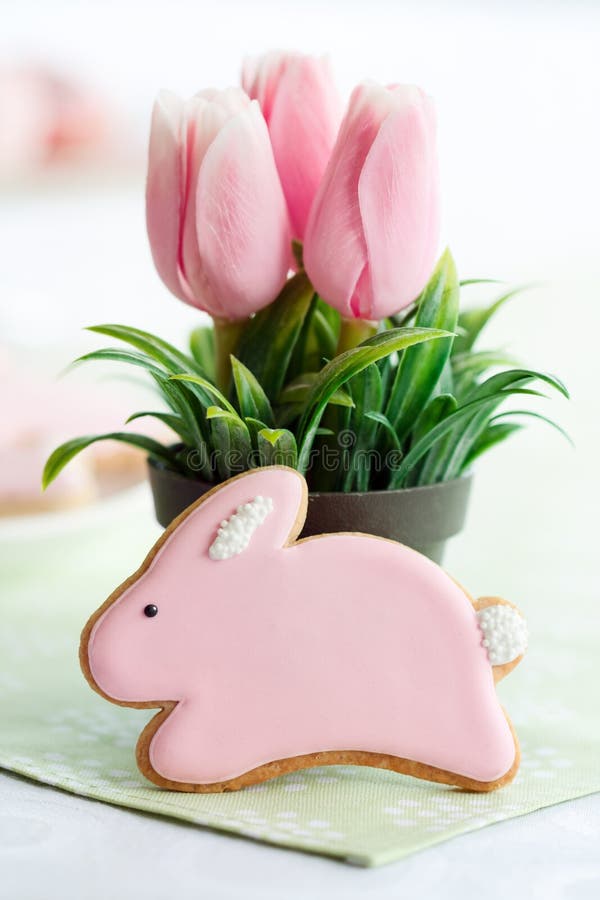 Osterhasenplätzchen lizenzfreies stockbild Osterhasenplätzchen lizenzfreies stockbild