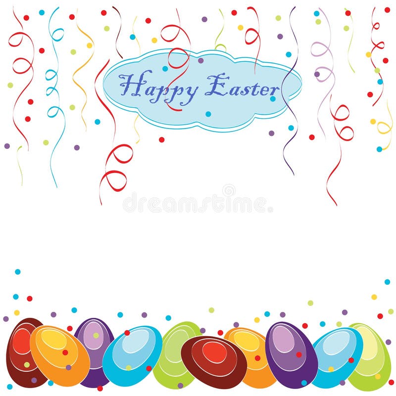 Ostern-Rahmen vektor abbildung. Illustration von ostern - 29344968