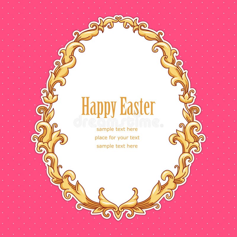 Ostern Rahmen Stock Illustrationen, Vektoren, & Kliparts - 5,429 Stock