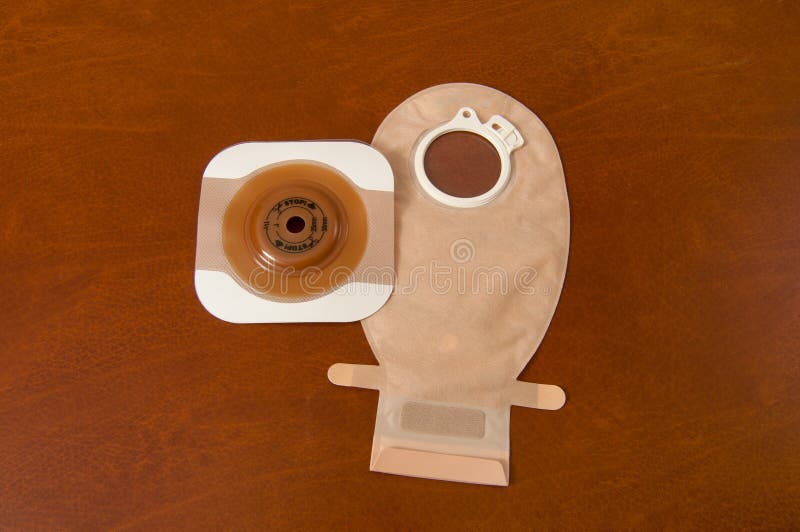 Ostomy bag and seal stock photo. Image of pouch, guide 27981166