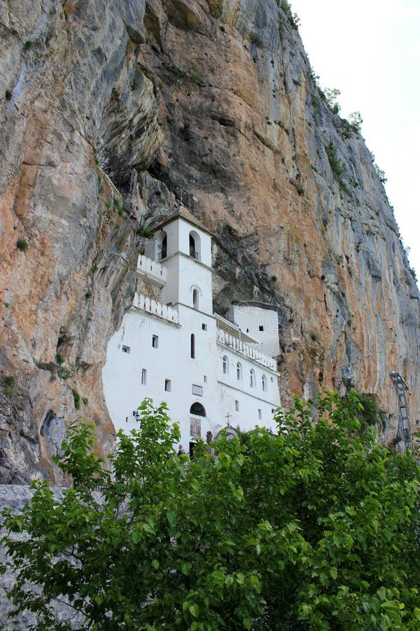 Ostrog is an active Serbian Orthodox monastery in Montenegro royalty free stock photography Ostrog is an active Serbian Orthodox monastery in Montenegro royalty free stock photography