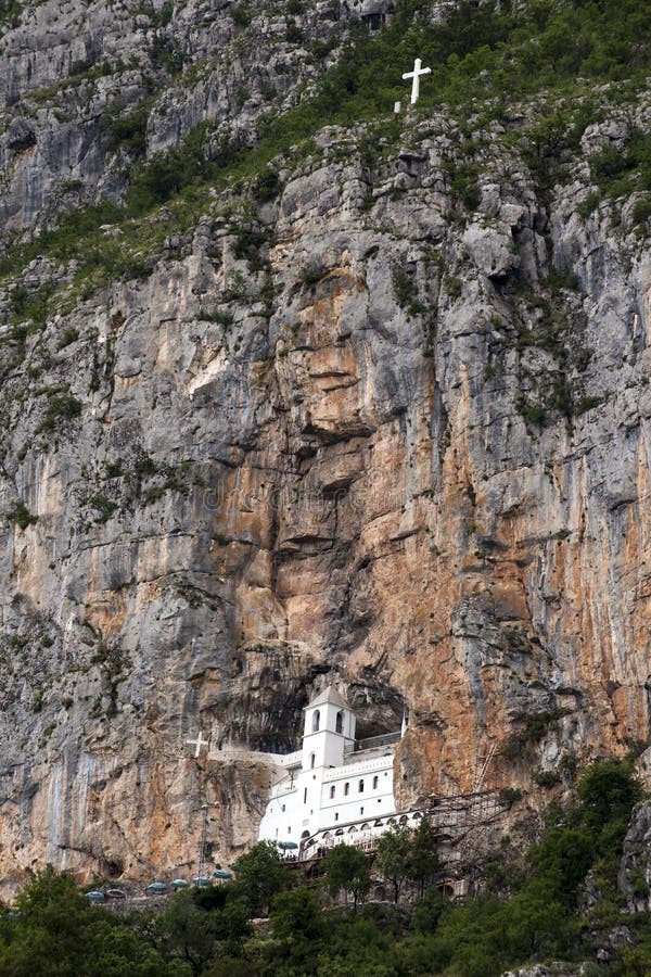 Ostrog ortodox monaster Montenegro obrazy royalty free Ostrog ortodox monaster Montenegro obrazy royalty free