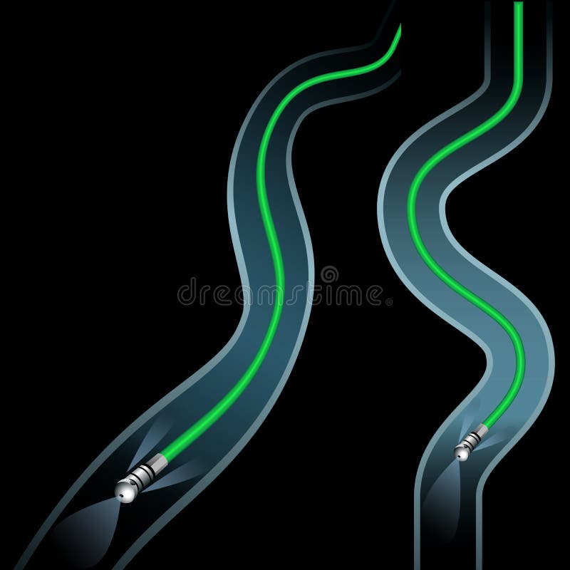 Ostruito curvando pulizia del tubo di scarico royalty illustrazione gratis Ostruito curvando pulizia del tubo di scarico royalty illustrazione gratis