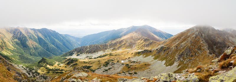 Ostry Rohac and Placlive peaks at Tatras