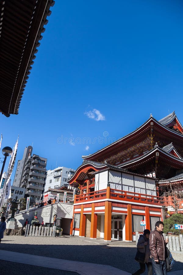 Osu Kanon寺庙是普遍的佛教寺庙在名古屋中部图库摄影片 图片包括有日语 地标 吸引力