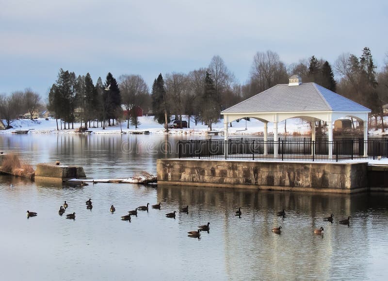 The Oswego River and Oswego Canal