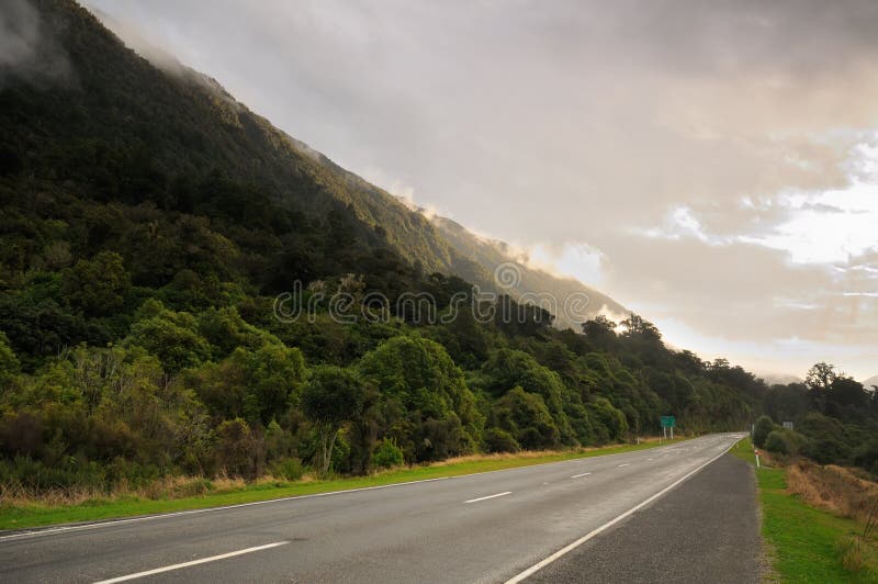 Otira highway, Arthur s Pass, New Zealand