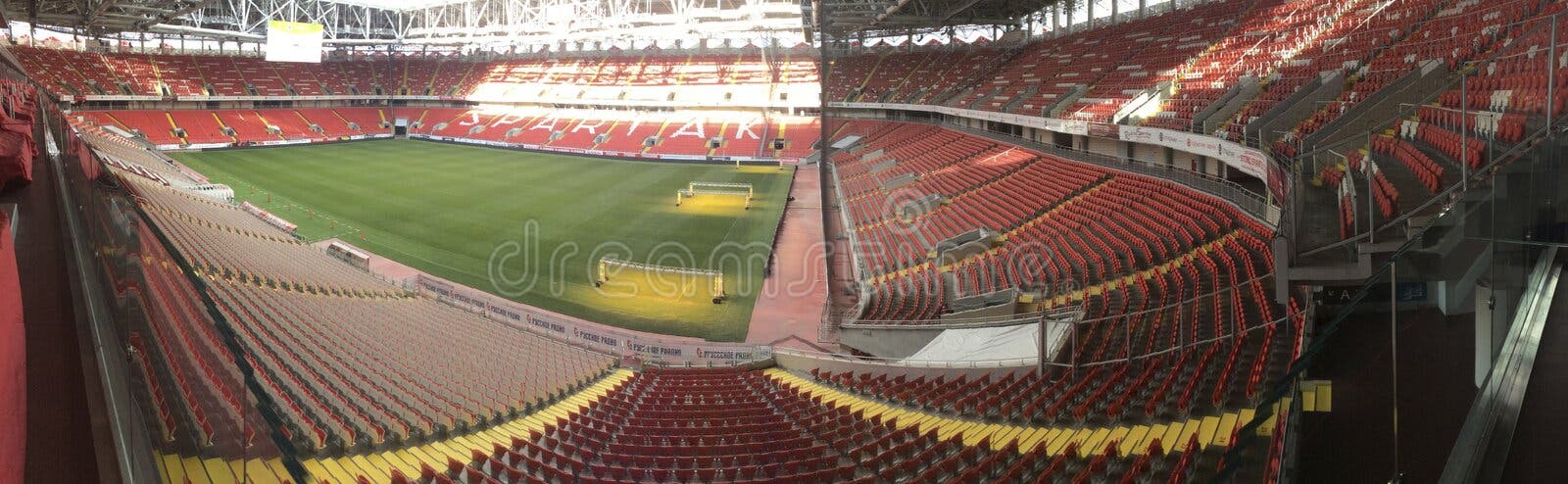 Otkritie Arena Spartak Stadium. Moscow Editorial Stock Photo