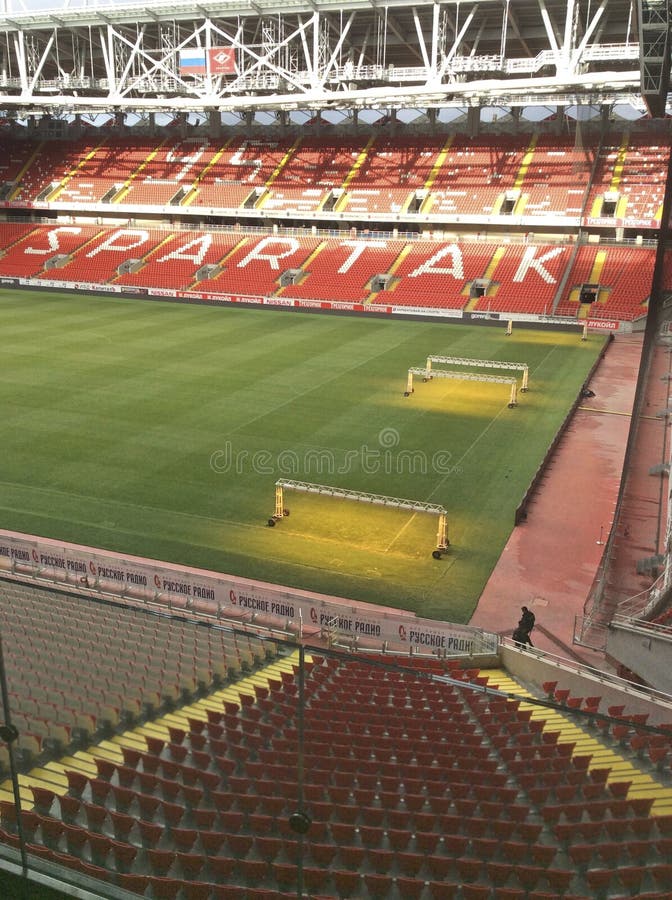 Otkritie Arena Spartak Stadium. Moscow Editorial Stock Photo - Image of  sport, stadium: 91980388