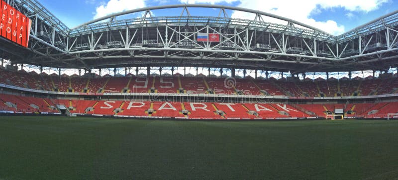 Otkritie Arena Spartak Stadium in Moscow Editorial Image - Image