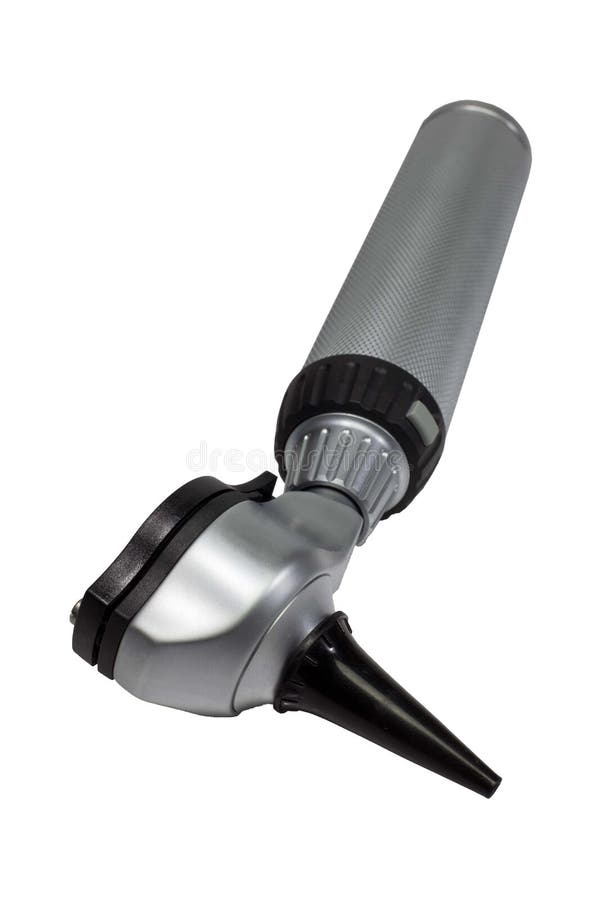Otoscope with ear tip. stock photo. Image of care, background 72958258