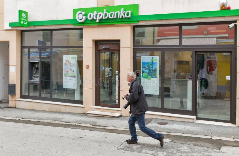 OTP bank in Porec, Crioatia.