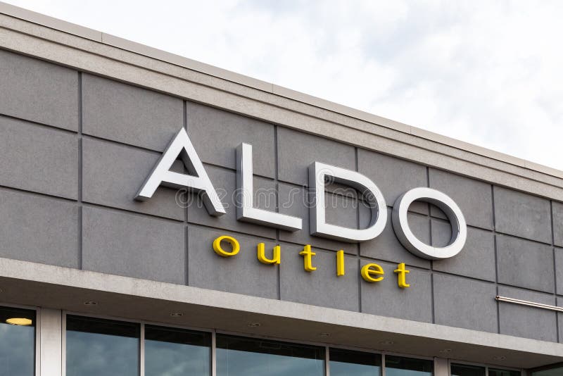 Ottawa, Canada - April 10, 2021: Aldo shoe store outlet in Canada