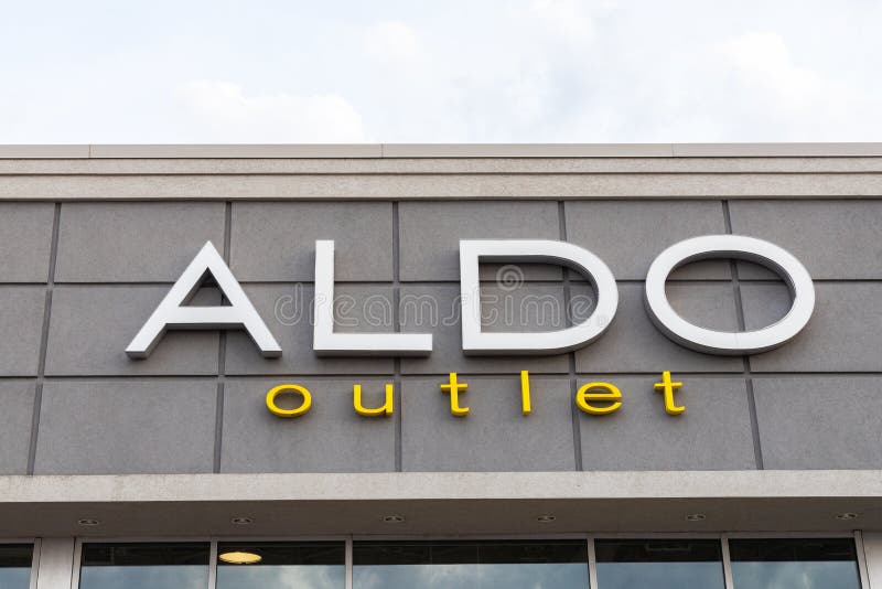 Ottawa, Canada - April 10, 2021: Aldo shoe store outlet in Canada