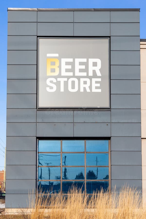 Ottawa, Canada - March 19, 2021: Beer Store building at in Ottawa, Canada