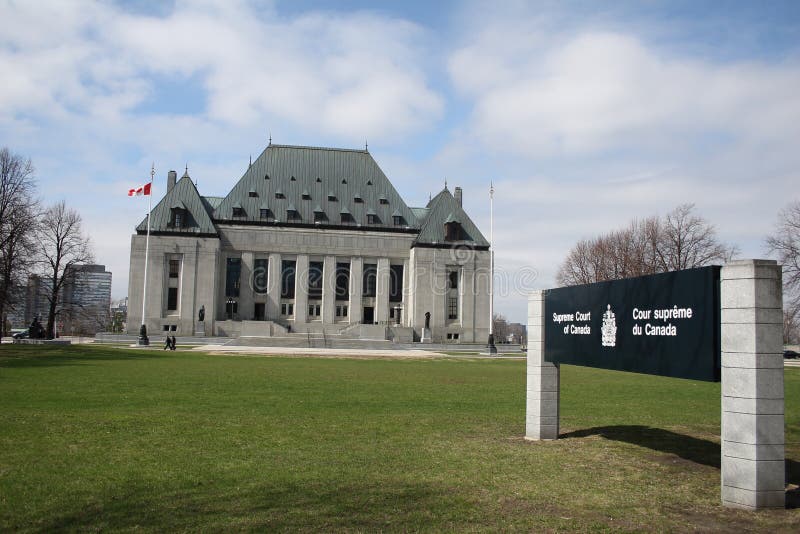 Ottawa Supreme Court of Canada Stock Image Image of canada, capital
