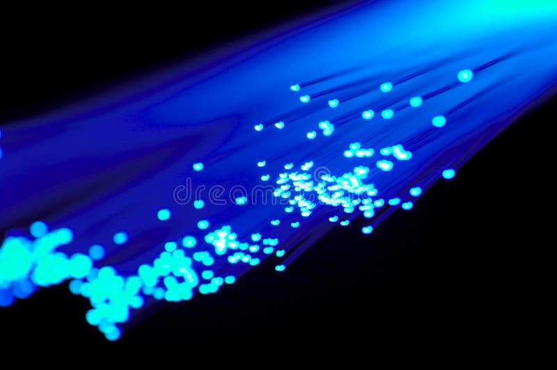 Ottica delle fibre blu Ottica delle fibre blu