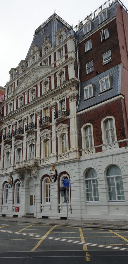 Oud Brits huis stock afbeelding Oud Brits huis stock afbeelding