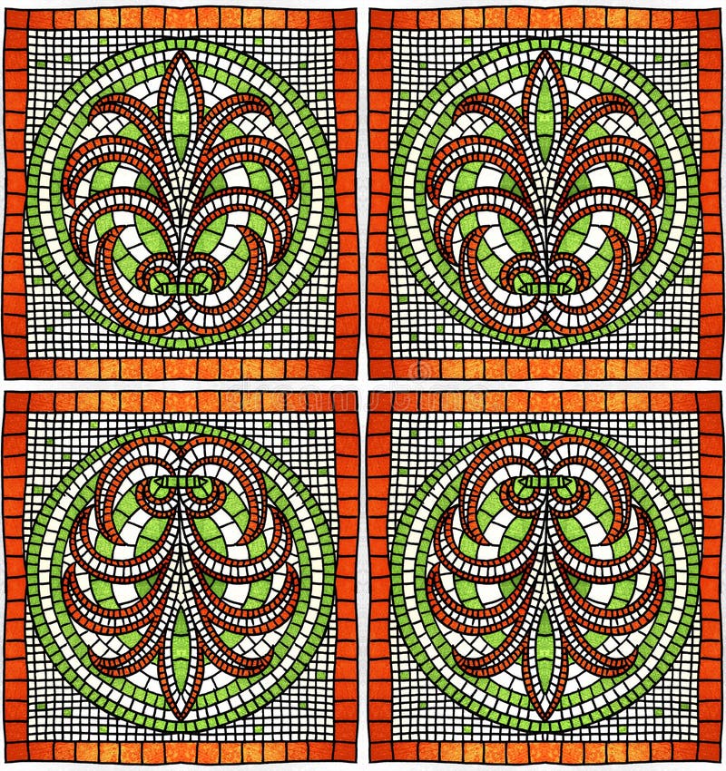 Oud Grieks ornament vector illustratie Oud Grieks ornament vector illustratie