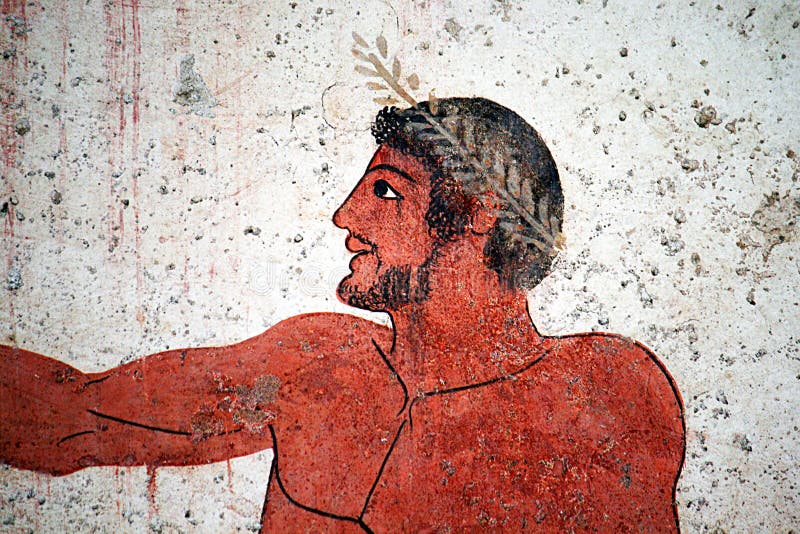 Oud Grieks Marmeren Standbeeld, Delphi Museum, Griekenland Redactionele Fotografie Image of