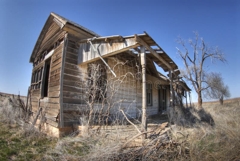 Oud huis in Texas