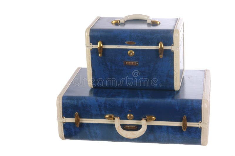 Oude bagage royalty-vrije stock foto Oude bagage royalty-vrije stock foto