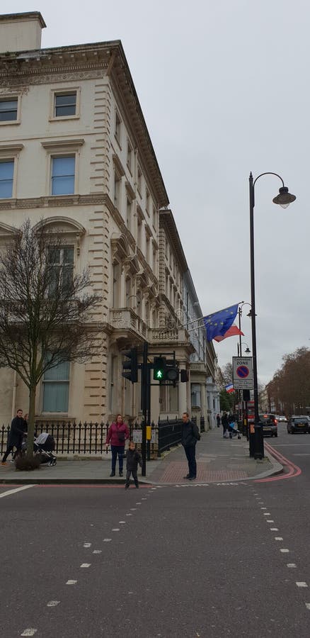 Oude bouwarchitectuur London awe stock fotografie