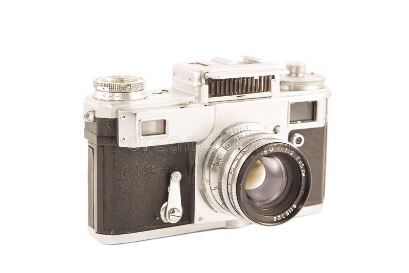 Oude camera stock foto Oude camera stock foto