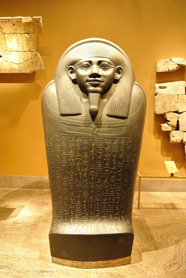 Oude Egyptische Sarcofaag royalty-vrije stock afbeelding Oude Egyptische Sarcofaag royalty-vrije stock afbeelding