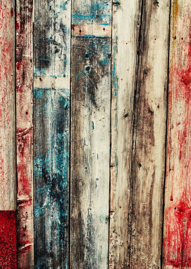 Old Colored Wooden Planks with cracked color Paint, background. Old Colored Wooden Planks with cracked color Paint, background