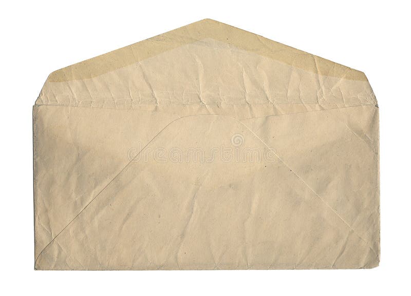 Oude Open Envelop royalty-vrije stock fotografie Oude Open Envelop royalty-vrije stock fotografie