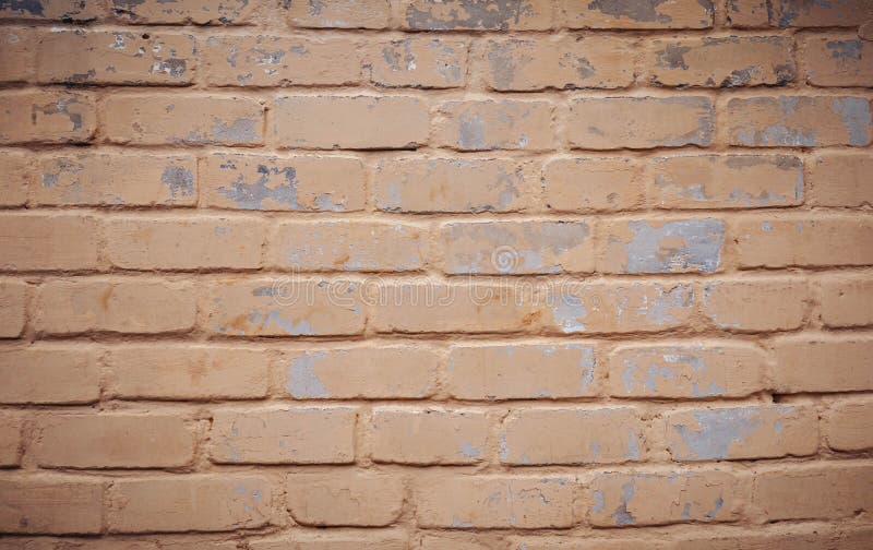 oude oranje bakstenen muur een overgoten beetje royalty-vrije stock afbeelding oude oranje bakstenen muur een overgoten beetje royalty-vrije stock afbeelding