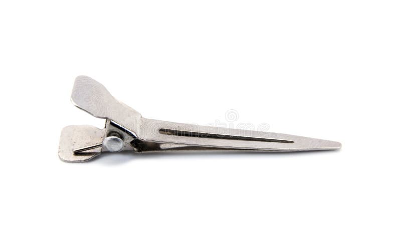 Oude roestvrije die haarspeld op witte achtergrond wordt geïsoleerd Geïsoleerde haarklem Geïsoleerde de klem van het Black metalh royalty-vrije stock afbeelding Oude roestvrije die haarspeld op witte achtergrond wordt geïsoleerd Geïsoleerde haarklem Geïsoleerde de klem van het Black metalh royalty-vrije stock afbeelding