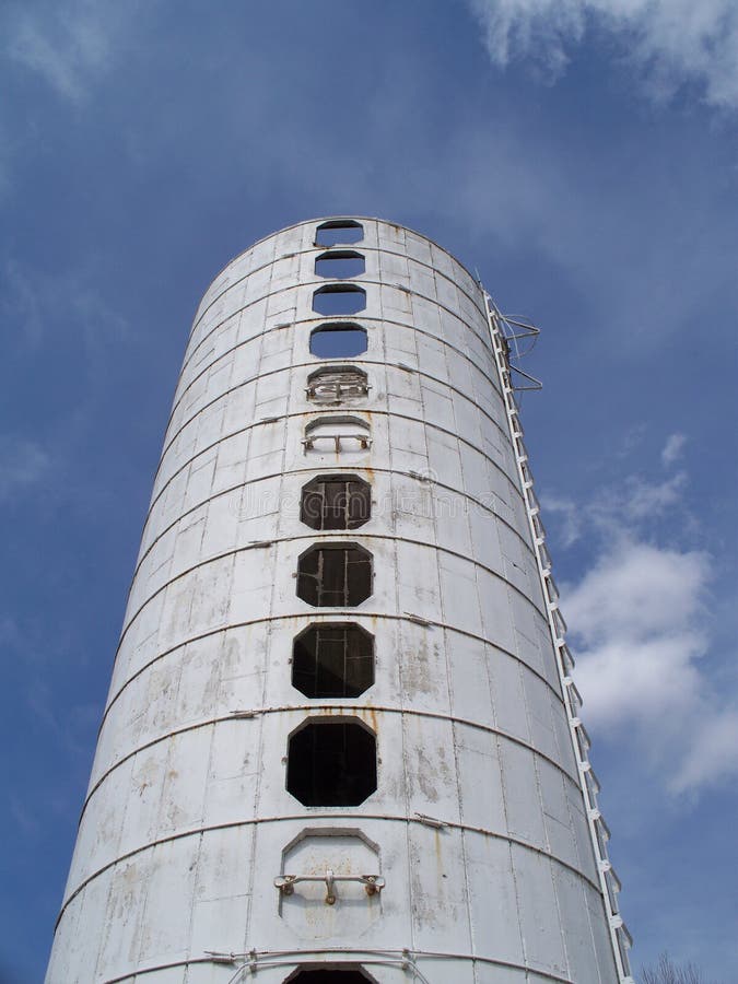 Oude Silo royalty-vrije stock fotografie Oude Silo royalty-vrije stock fotografie