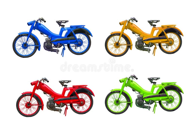 Oude uitstekende motorfiets stock fotografie Oude uitstekende motorfiets stock fotografie