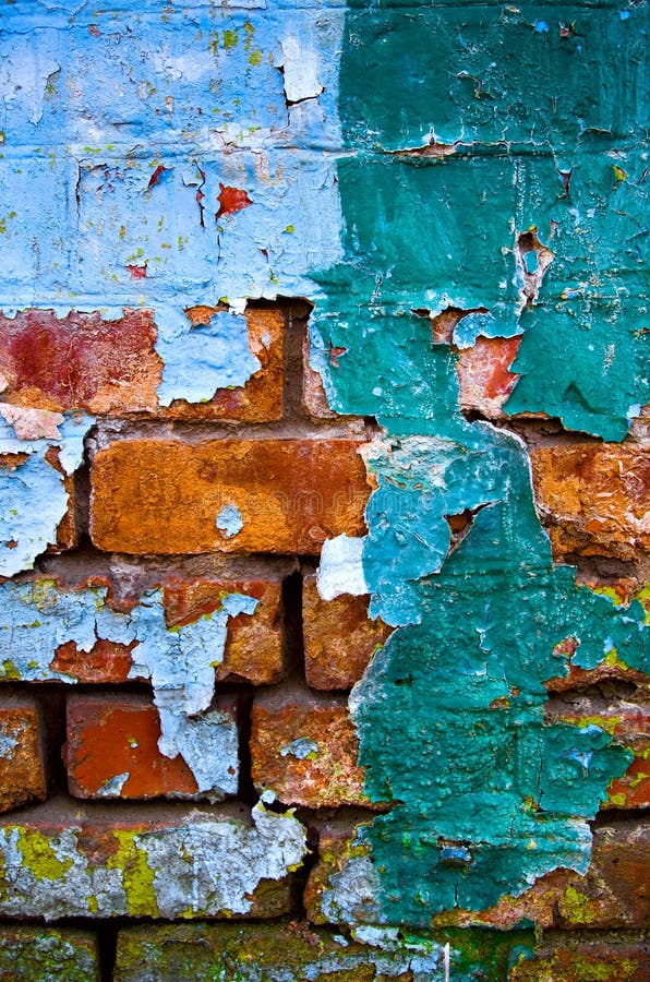 Texture - old dirty wall covered with peeling paint. Texture - old dirty wall covered with peeling paint