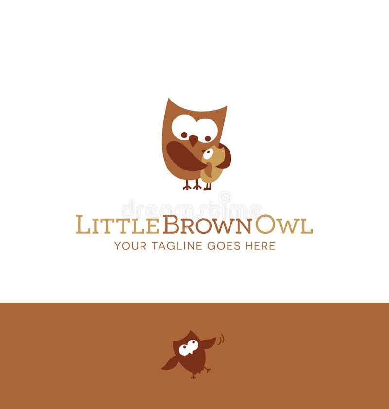 Logo design for children's store, daycare, parenting resources, charity. parent and baby owls. Logo design for children's store, daycare, parenting resources, charity. parent and baby owls.