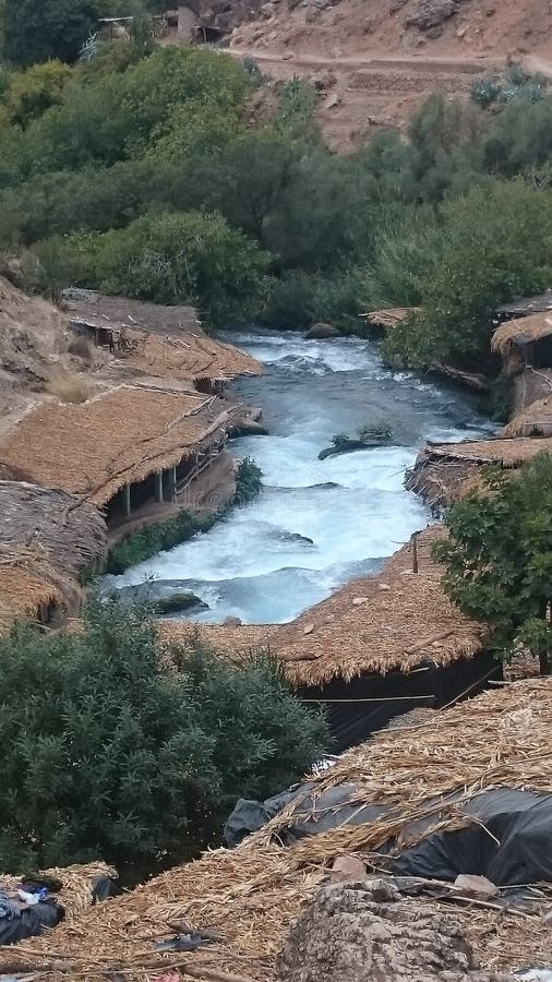 Oum-Er-Rbia fiume, Marocco fotografia stock libera da diritti Oum-Er-Rbia fiume, Marocco fotografia stock libera da diritti