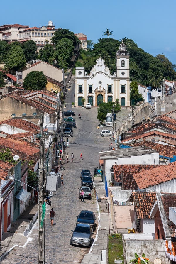 Our Lady of Amparo Olinda Brazil royalty free stock photography Our Lady of Amparo Olinda Brazil royalty free stock photography