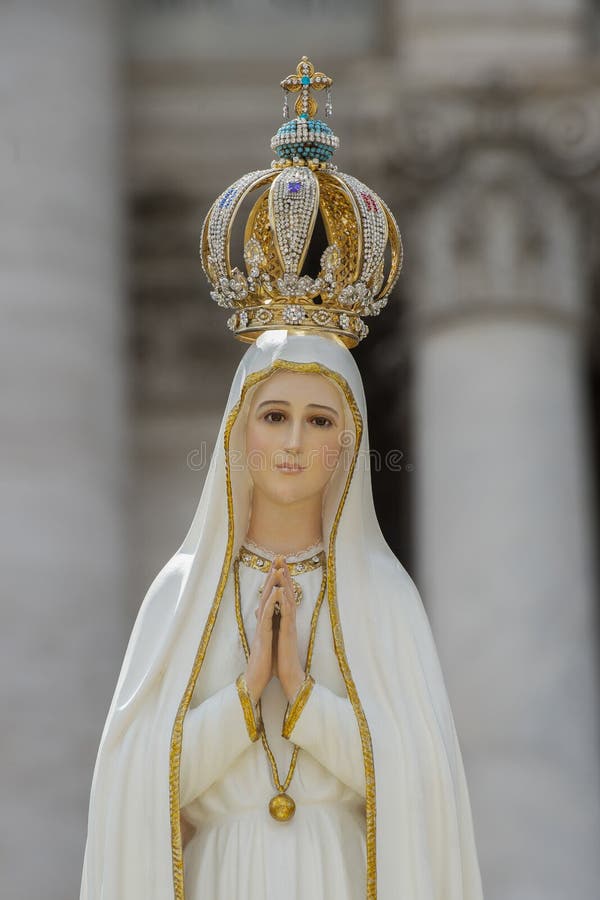 Rome Italy, May 13, 2016: Our Lady of Fatima - Archbasilica of St. John Lateran