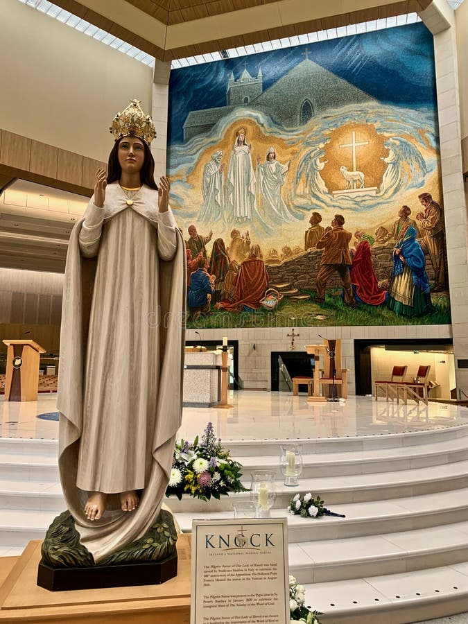 Our Lady of Knock in Knock Basilica, County Mayo, Ireland