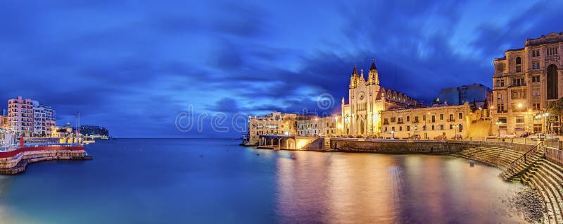 Our Lady of Mount Carmel in Balluta bay, Malta