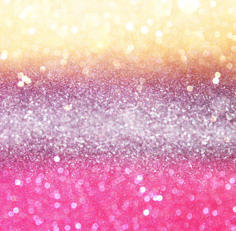 Ouro e luzes abstratas do bokeh do rosa foto de stock royalty free Ouro e luzes abstratas do bokeh do rosa foto de stock royalty free