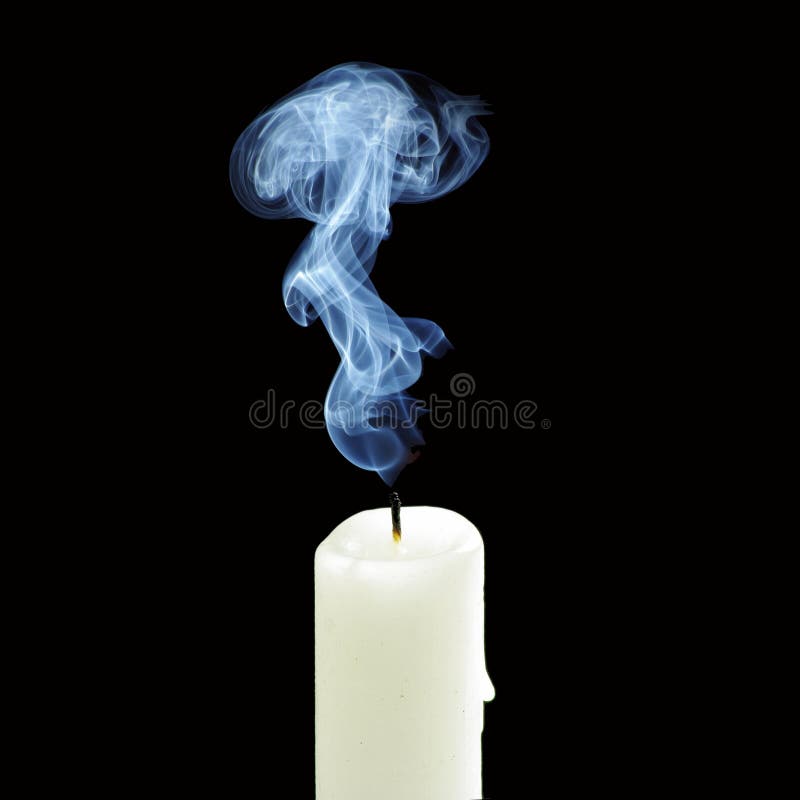 Out candle smoke