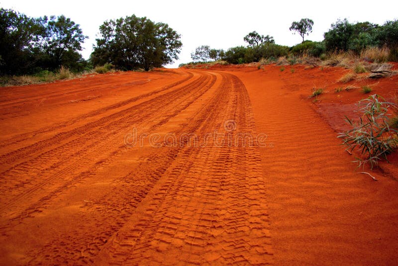 Outback Road stock photo