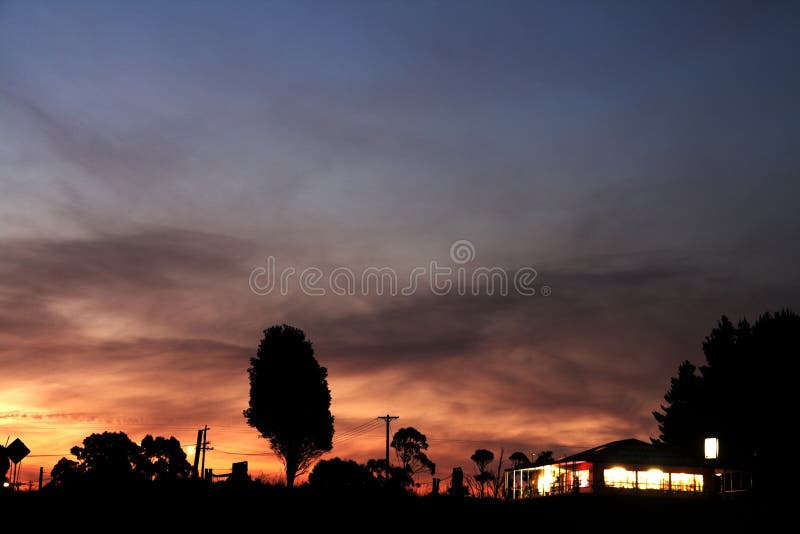 Outback sunset royalty free stock image Outback sunset royalty free stock image