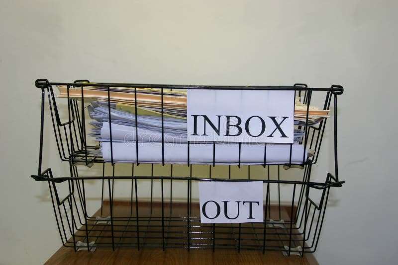 outbox inbox стоковые изображения outbox inbox стоковые изображения