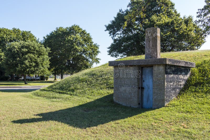 An Outbuilding at Fort Monroe Stock Image Image of beach, landmark
