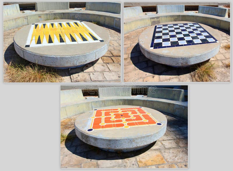 Outdoor Board Games stock photo. Image of defeating, winner 46853442